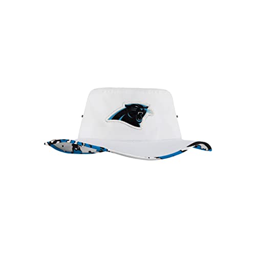 FOCO Carolina Panthers NFL Womens White Hybrid Boonie Hat
