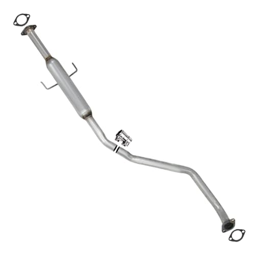Exhaust Resonator Resonator Compatible for 2003-2008 Hyundai Tiburon 2.0L | Northeastern Exhaust | Free Gaskets and Sleeve Included | Direct-Fit Replacement