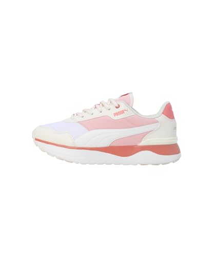 PUMA PUMA Women's R78 Voyage Sneaker, Rose Dust Puma White Pristine Hibiscus Flower, 3.5 UK