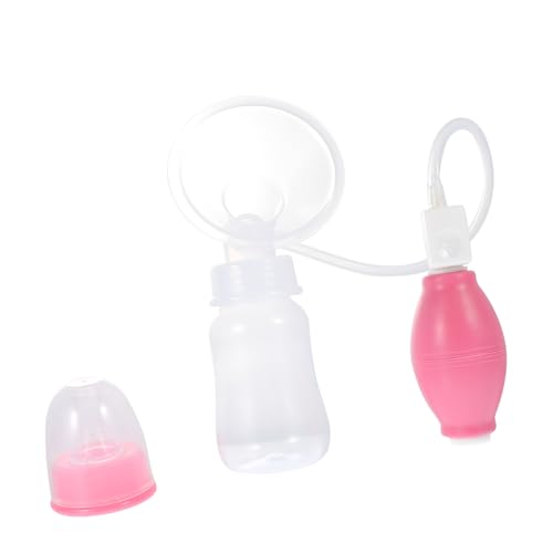 Extractor de Leche Manual Portátil de Silicona y PP miniatura 1