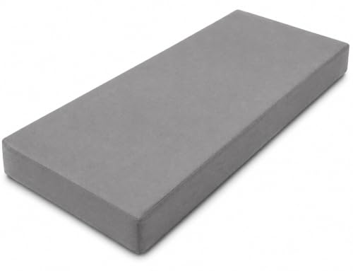 Image of 3 Seater Sofa Seat Cushion High Density Soft & Comfortable Foam with Zippered Cover Sofa Use Premium Fabric SleepStore Floor Cushion for Sitting in Livingroom Bedroom.