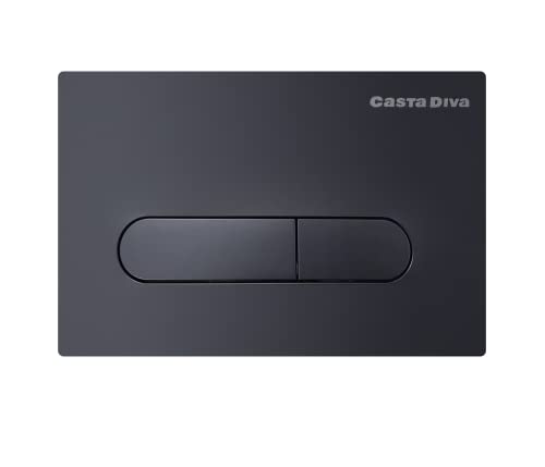 Casta Diva Wall Toilet Carrier with Black Actuator Plate In-Wall Carrier for Wall Mounted Toilets (2x4 / 2x6 Studs) - Thumbnail 5