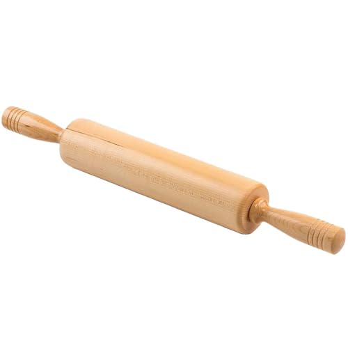 Fletchers' Mill Traditional Rolling Pin, Solid Wood, Extra Long, Comfortable