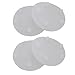 Suifaqi Upgrade 4 Pack Replacement for Vormax Toilet Tank Silicone Flapper Seal Gasket 3'', for American Standard 7381424-100.0070A