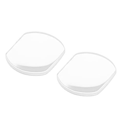 Micro Traders 2Pcs Watch Calendar lens Replacement Part 5.5x4.5mm Sapphire Bubble Magnifier Calendar Lens Watch Date Calendar Magnifying Glass Square