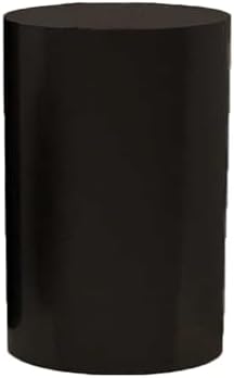 Round Display Pedestal Stand for Shoes & Bags - Black 30x30cm Event Decor Platform Base Table, Ideal for Mannequin Displays and Retail Showcases