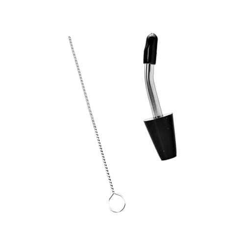 Silicones Spouts with Long Stainless Steel Hose for Easy Depth Water Extraction and Accurate Pouring in Camping Gears Water Disp