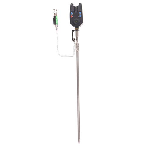 YIJU Alarme à Prova D'água Sem Fio para Pesca de Carpa com Indicador de Mordida - 35 cm