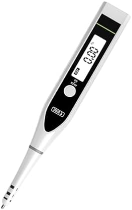 Digital Salinity Meter Pen for Food & Beverages - Accurate Salt Concentration Tester for Water Quality, Measures Up to 99℃ for Pickled Foods & Liquids