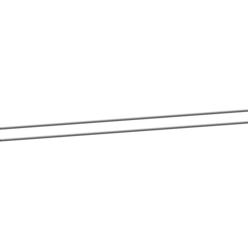 Minky Homecare Outdoor Retractable Dual Clothesline Heavy Duty Pvc Coated Energy And Space Saving Removable Laundry Drying Line, 2 X 49 Feet, Gray #TOP3