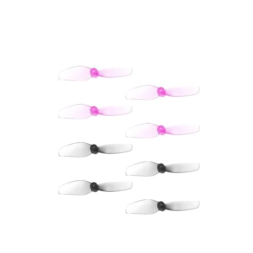 Hélice PC 40 mm optimisée pour drone Whoop avec trou de 1.0mm en polycarbonate renforcé 2 paires