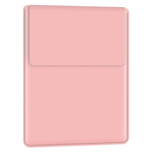 BVYA 13.3-14" Sleeve, PU Leather Laptop Case Compatible with New MacBook Air 13.6/Pro/Max M2/M1 A2779 A2442 14, 13.5 Surface 5/4/3/2/1, Compatible with Laptop 2022 Pro 14 inch
