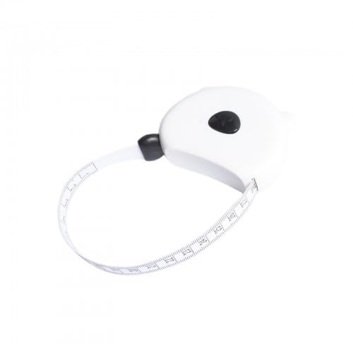 Cinta Métrica Corporal, Cinta Métrica Retráctil con Botón y Bloqueo, Mide Cintura Pecho Caderas Brazos Muslos, Cinta Auto, Herramienta de Medición Precisa para Fitness, Uso Personal