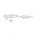 Produktbild KIDULT Bracelet 731276 Heart in 316L Steel and Crystals Love Collection