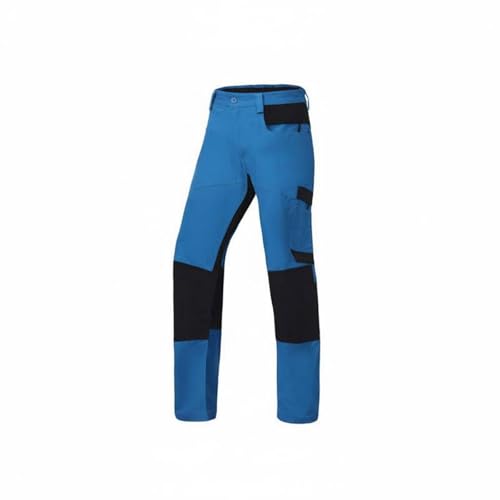 Pantalon protection tronçonneuse bûcheron vêtement sécurité forestier bleu