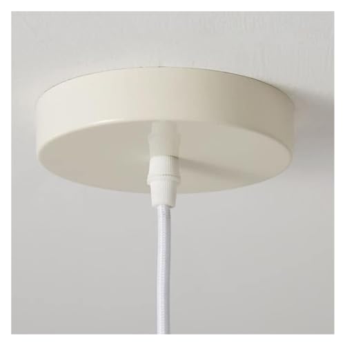 Lustre blanc de conception simple plafonnier moderne salon