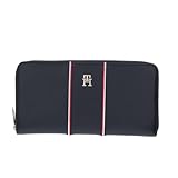 Tommy Hilfiger Th Icon Lrg Za Corp Geldbörse für Damen, Space Blue Corp, Einheitsgröße