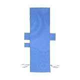 Funda para silla de playa de secado rápido con bolsa de almacenamiento integrada, funda para tumbona para exteriores