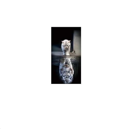 Autocollants voiture chat tigre pour personnaliser votre style urbain au quotidien