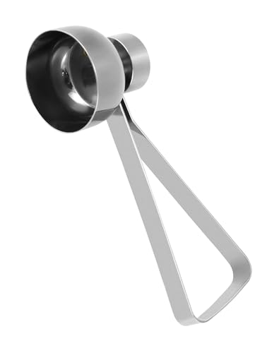 QWORK® Eieröffner, Eieröffner aus Edelstahl, Eier Topper, Shell Öffner für Gekochte und Rohe Eier