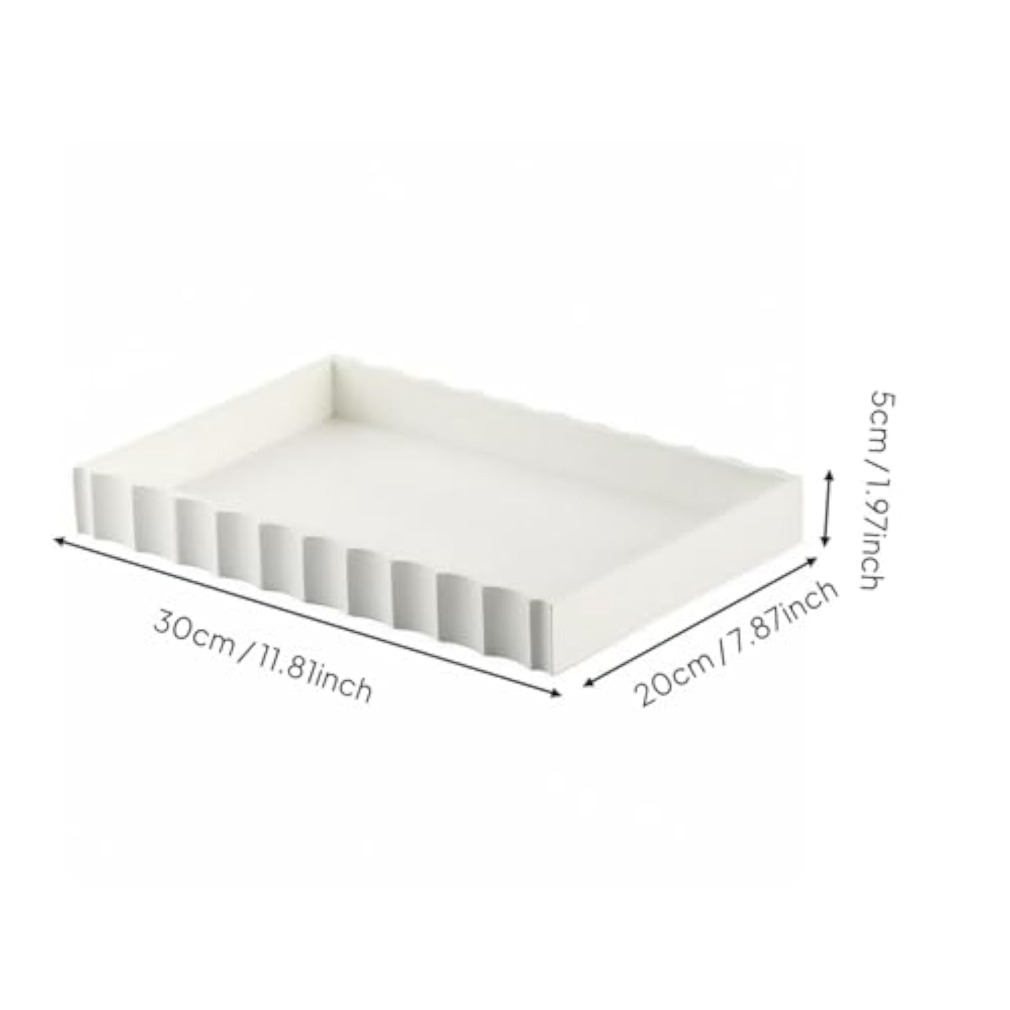 Multi-Purpose Modern Catchall Tray, Minimalist Design