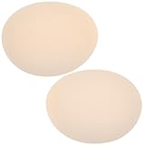 MOBUTOFU 1Pair Cotton Bra Pads Inserts Lightweight Padded Inserts for Sports Bras Yoga and Everyday Wear Reusable Washable Accessories for Women