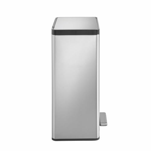 Rubbermaid Elite Stainless Steel Step-On Trash Can, 12 Gallon - image 9