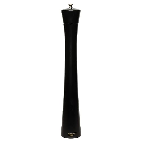 Fletchers' Mill Newport Pepper Mill, Black Stain - 17 Inch,