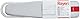 Rayen | Ärmelbügelbrett | Aluminiumbezug | Klappbar | Anti-Schließsystem | Durchlöchertes Brett | Mattweiß | Maße: 52 x 11 cm, Grau