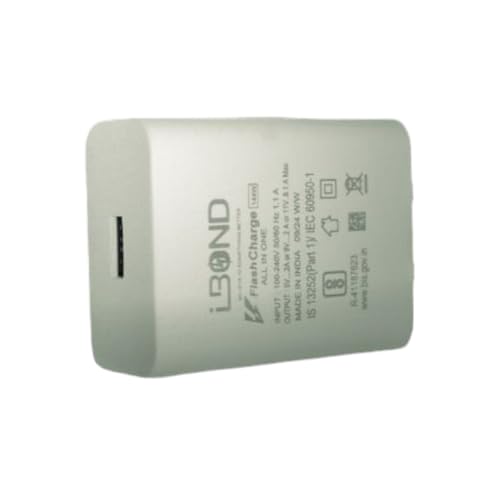 Image of Flash Charger 144W | Universal High-Speed Mobile Charger | Made in India | BIS Certified | Smart Output 5V /2.4A | Compatible with Android, iOS & USB Type-C Devices