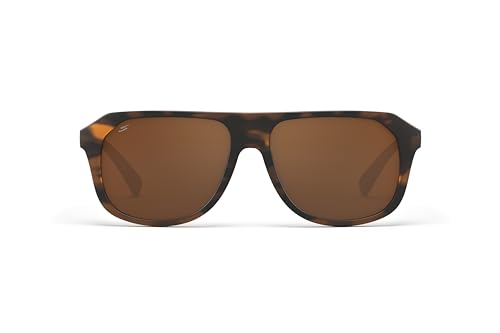 Serengeti Rectangular Oatman Matte Classic Tortoise-Saturn Polarized Drivers, Multi, One Size3