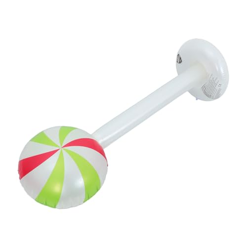 LRXIYODE クリスマス巨大インフレータブルロリポップ装飾 耐候性製キャンディ風船 キャンディランド誕生日 パーティー向け屋外用棒棒糖バル