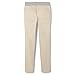 French Toast Girls Pull On Skinny Fit Stretch Pants with Elastic Waist and Pockets, School Uniform for Kids, Khaki, 5