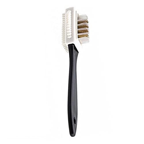 rrrrr 1Pc 3Side Shoe Brush Black Cleaning Brush for Suede Nubuck Boot Shoes Shape Shoe Cleaner Wholesale Boot Leather Shoes Cleaner