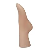 TISHITA Mannequinfuß Kurzstrumpf Sockendisplay Ständer Damen Fußmodell Schmuck Sandalen Schuhhalter PVC Material für Schaufenster Einzelhandel Präsentation zu, Beige