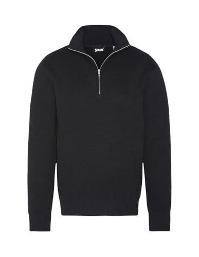 Pull a col Zippe Homme Schott 58378 Anthracite