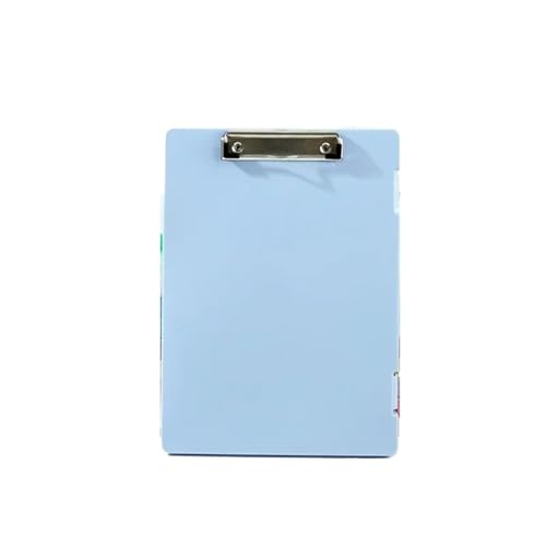 Presse-papiers A4 bleu en lot de 4 idéal pour prendre des notes en réunion et conférence
