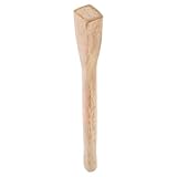 Solidité : fabriqué en bois, ce manche est conçu pour durer, offrant robustesse et durabilité pour les travaux exigeants. manche de hache d'extérieur, manche de rechange pour hachette