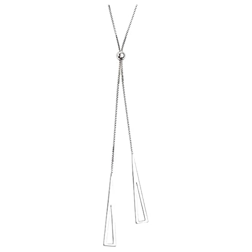 Collana Triangolo Geometrico in Argento 925