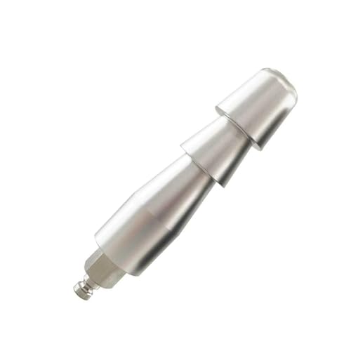 1x Vac U Lock Adapter Fit for 6-Sided Joint Mechines Connector Quick Lock Connectors Device Reciprocating Air Machine Attachments Accessories Silver (Silver)
