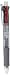 Zebra Clip-On Multifunctional Pen, Non-Color Clear Barrel (B4SA1-C)