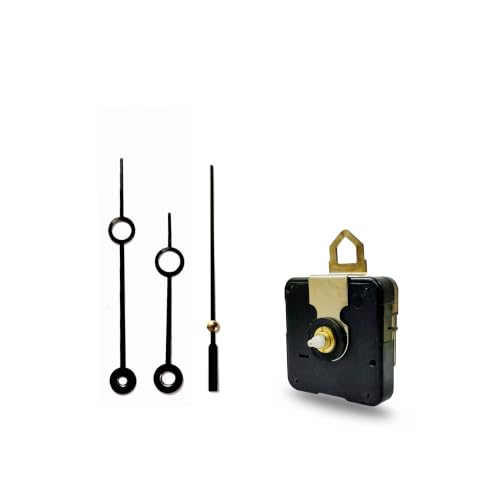 Image of 12mm Wall Clocks Silent Movement, Battery Operated Clock Movement and Needles, Quartz Wall Clock Movement Replacement Clock Machine with Hands (Angel)
