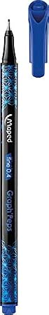 Maped 749050 Graph'Peps Felt-Tip Pens Fine Point 0.4 mm Durable Tip Writing Comfort Pack of 10 Colours
