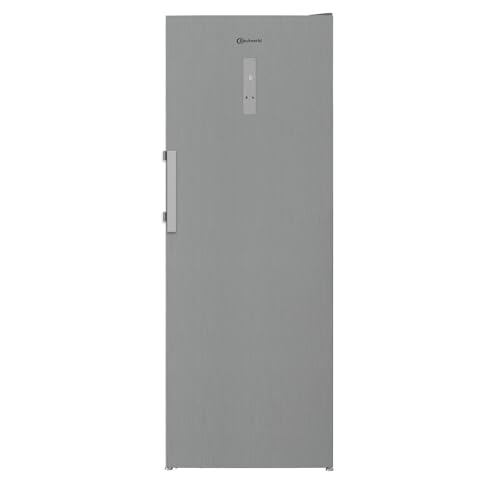 Bauknecht GKN PI19170C NoFrost Gefrierschrank 70 cm 404 l Supergefrierfunktion Touch Display 6 Gefrierschubladen Soft Opening Edelstahl-Look
