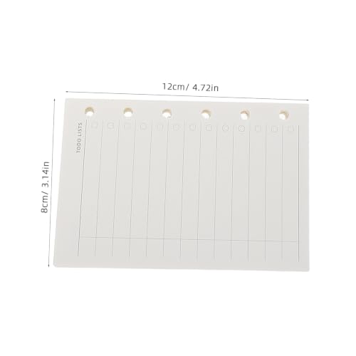 Papel para planificador sin fecha ideal para organizar sesiones de estudio 2