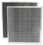 American Metal Carbon - Filtro de campana extractora de carbono de 10 716 x 11 716 x 38 pulgadas, paquete de 2