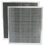 American Metal Carbon Range Hood Filter 10 7/16" x 11 7/16" x 3/8", Pack of 2
