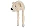 Fournisseur / Diverse/H 32077 – Bonnet en Peluche Ours Polaire