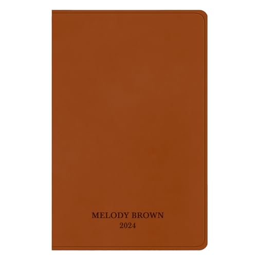 Image of Personalized ESV Large Print Bible for Adults, Name Engraved, Standard Size | Customize Your Dark Brown Faux Leather Bible Your Way, Presentation Page, Concordance, Lay-Flat, 2-Column & Thin Paper