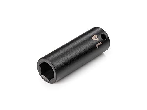 Image of TEKTON 3 /8 Inch Drive x 14 mm Deep 6-Point Impact Socket | SID13114